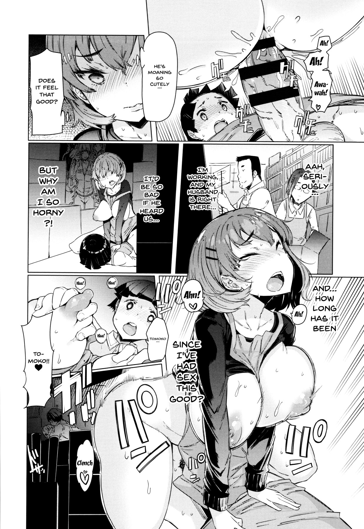 Hentai Manga Comic-These Housewives Are Too Lewd I Can't Help It!-Chapter 8-16